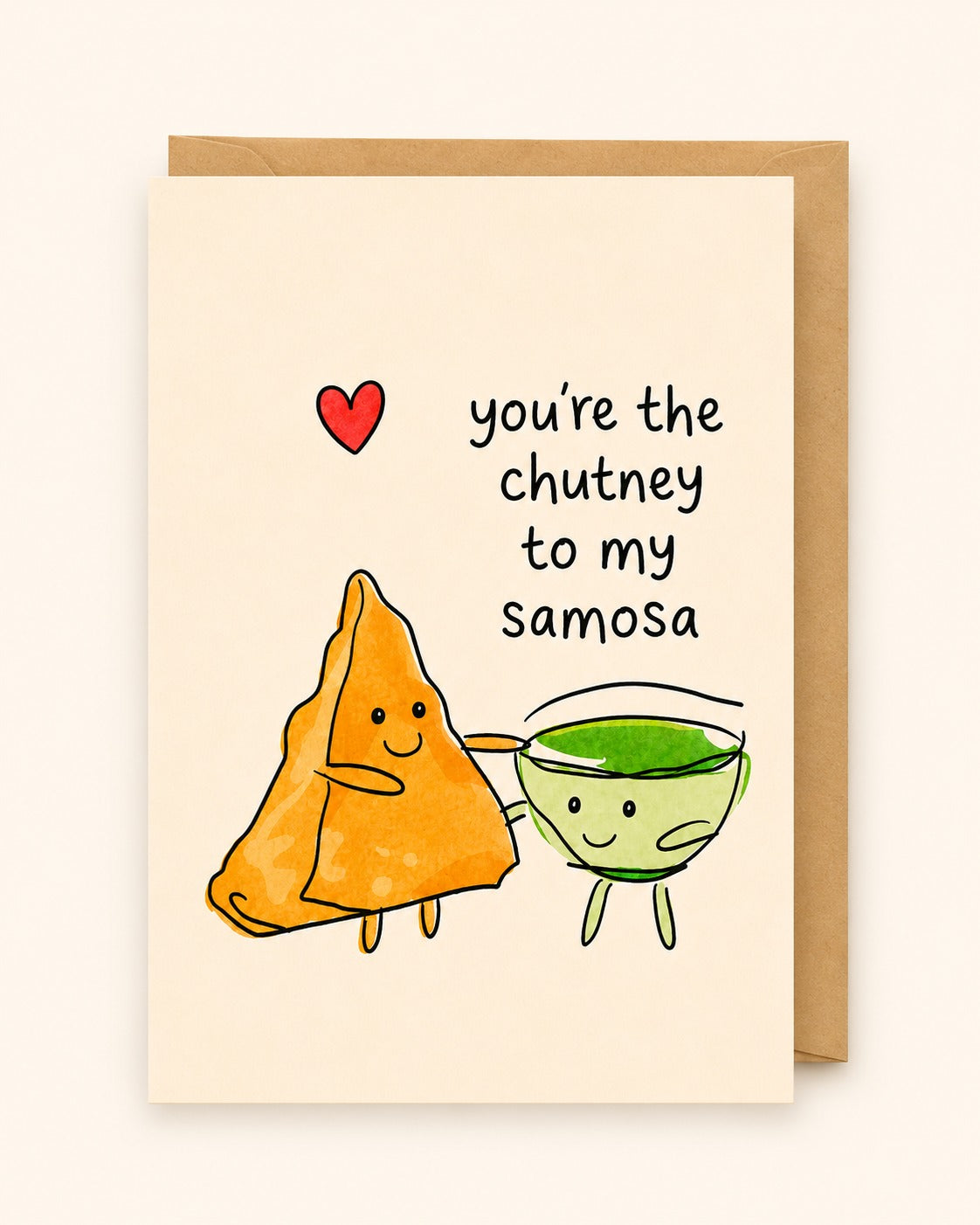 Chutney to my samosa
